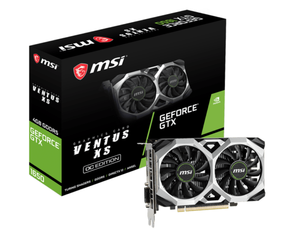 MSI GeForce GTX 1650 VENTUS XS 4G OC