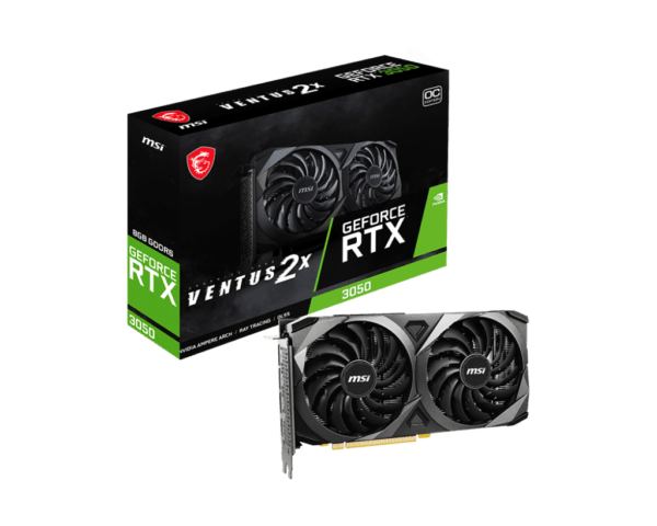 MSI GeForce RTX 3050 VENTUS 2X 8G OC