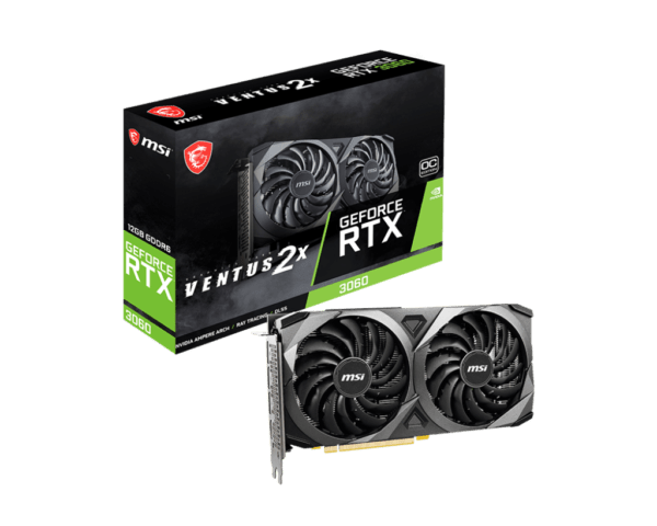 MSI GeForce RTX 3060 VENTUS 2X 12G OC