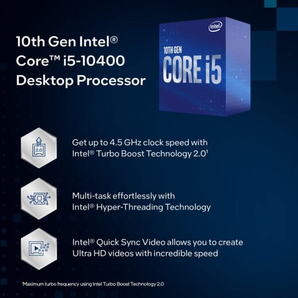 Intel Core i3-10400 Processor: Unleash your computing Potential