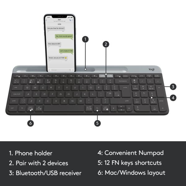 Logitech k580: Unleash your productivity wirelessly