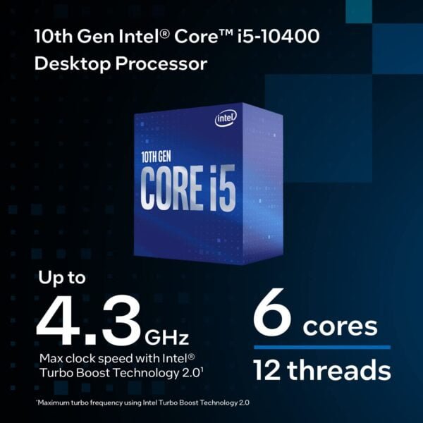 Intel Core i3-10400 Processor: Unleash your computing Potential