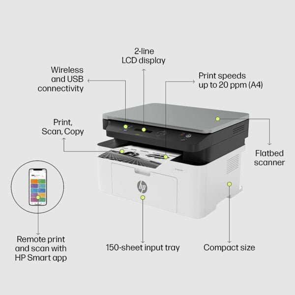 HP Laser 1188W Printer