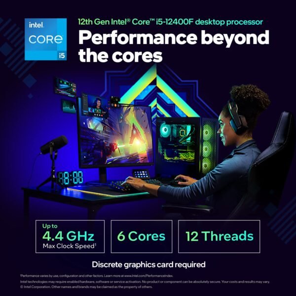 Intel Core i5-12400F 12th Gen Processor