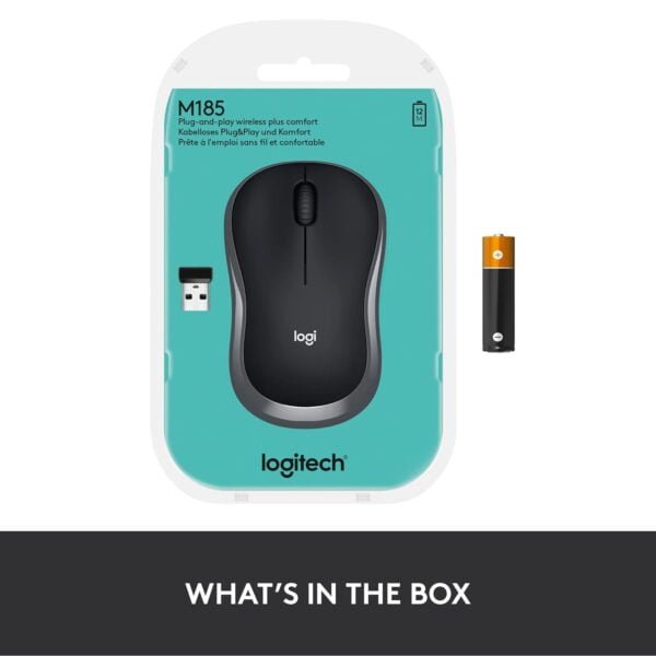 Logitech M185 Wireless USB Mouse