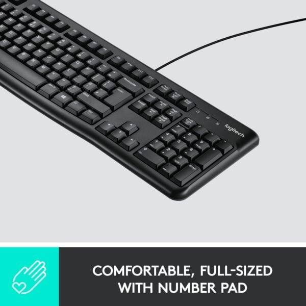 Logitech K120 Wired Keyboard for Windows