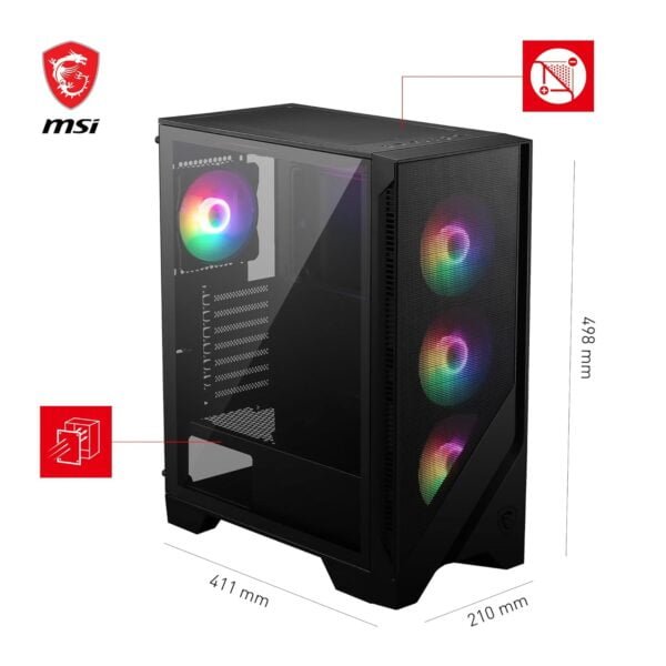 MSI MAG FORGE 120A AIRFLOW CABINET