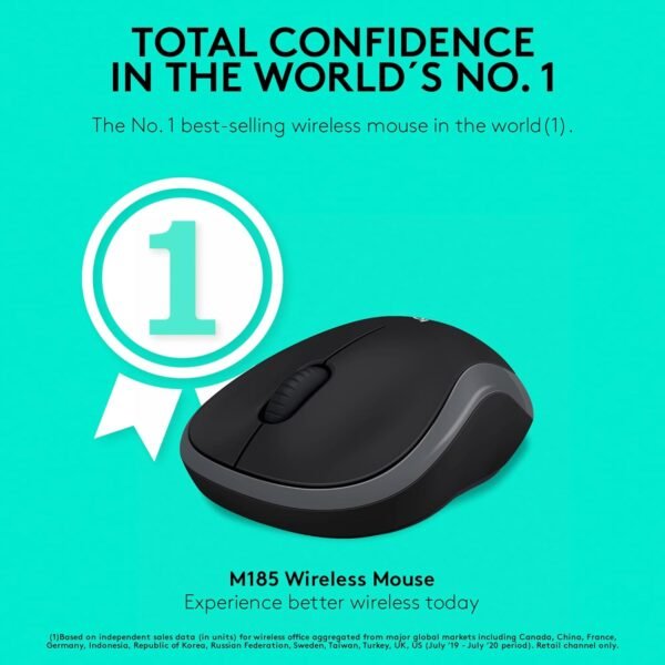 Logitech M185 Wireless USB Mouse