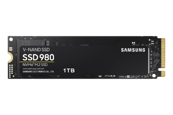 Samsung 980 1TB Up to 3500 MB/s PCle 3.0 NVMe M.2 (2280) Internal Solid State Drive (SSD)